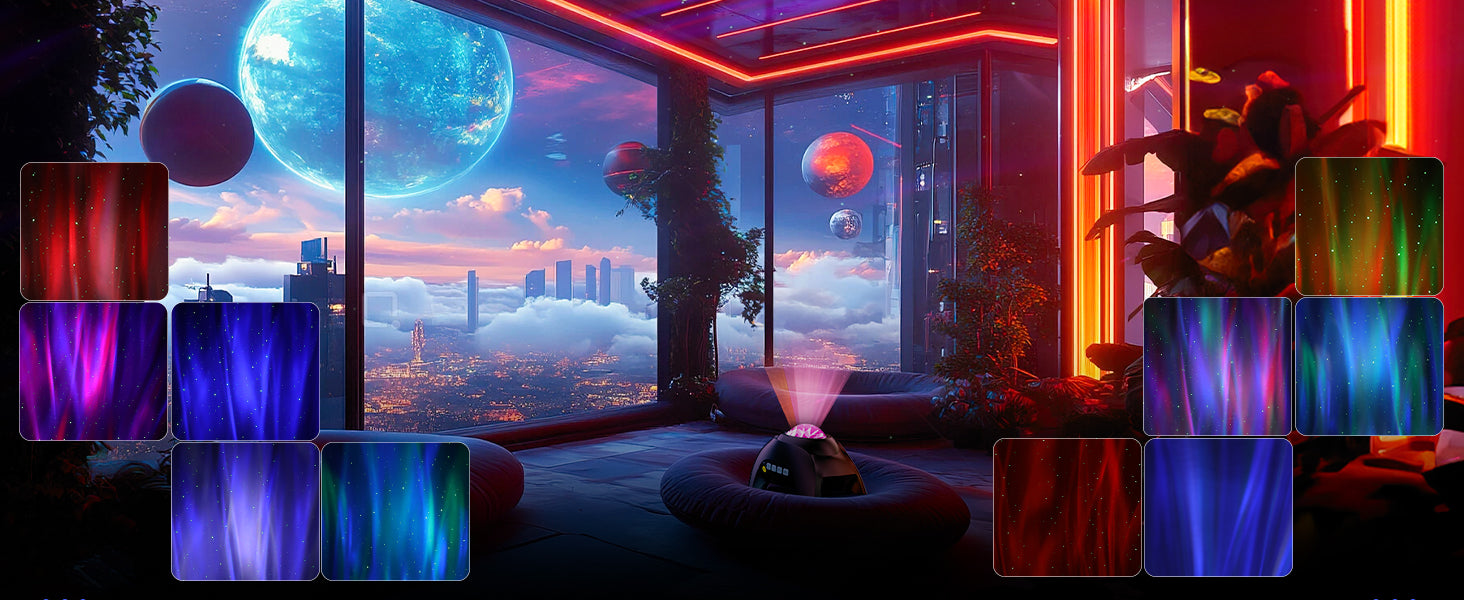 HODANS Northern Galaxy Light Aurora Projector Jet Black
HODANS aurora projector galaxy light for bedroom
HODANS LED star projector with Bluetooth speaker
HODANS nebula night light projector black
HODANS galaxy light projector 33 light effects
HODANS northern lights projector ceiling display
HODANS aurora projector red green blue white lights
HODANS star projector for bedroom ceiling night sky
HODANS nebula galaxy projector adjustable brightness
HODANS aurora projector with Bluetooth speaker